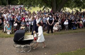 Princess Charlotte christening Sandringham - greeting wellwishers.jpg